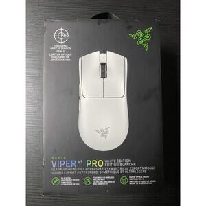 RAZER Viper V3 Pro White Edition Ultra-Lightweight Wireless Mouse (Sealed)